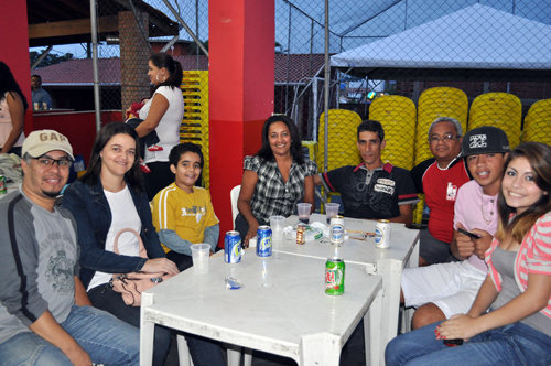 O evento contou com a animação do DJ Careca